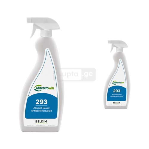 MAESTROWIN-მაესტროვინ 293 ზედაპირების სადეზინფექციო მზა საშუალება 750მლ